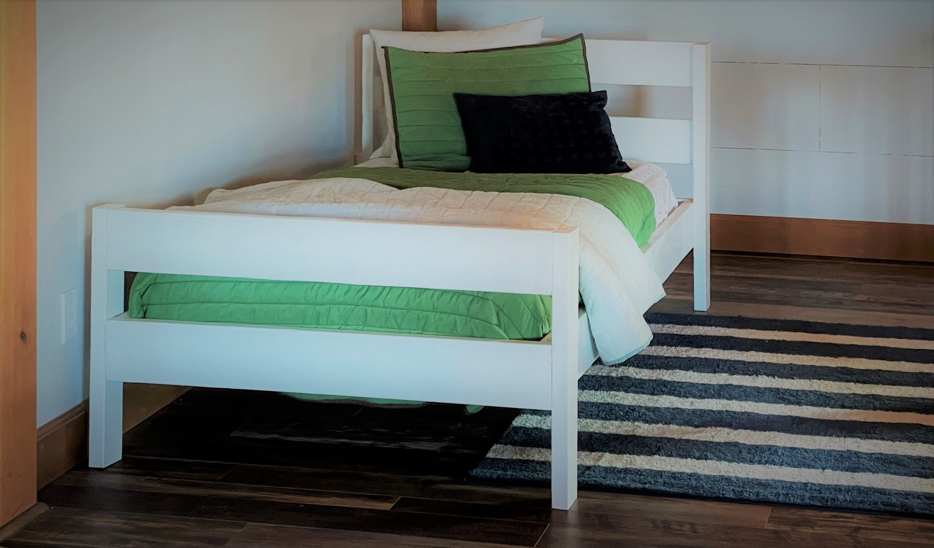 Simple twin deals bed frame